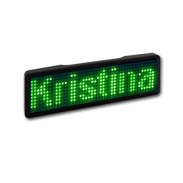 USB programmierbares Display GRÜN Laufschriften LED-Schild Laufschrift gadget Werbung