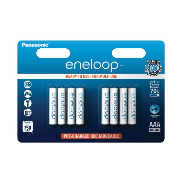 8x Panasonic Akkus f. AVM FRITZ!Fon C3