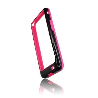 Bumper black pink f. Samsung Galaxy S2 i9100