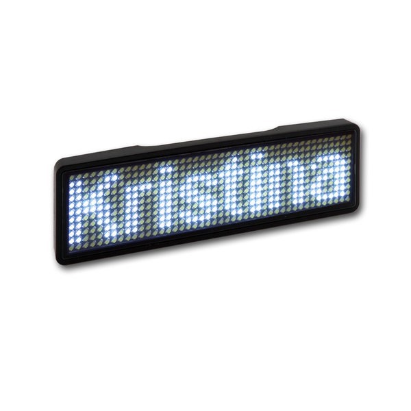 USB programmierbares Display WEISS Laufschriften LED-Schild Laufschrift gadget Werbung