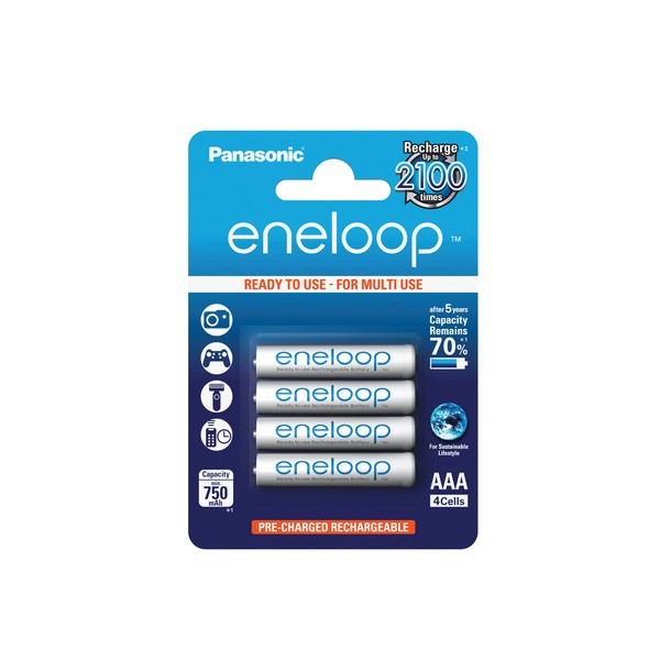 4x Panasonic eneloop Akkus f. DORO PhoneEasy 115